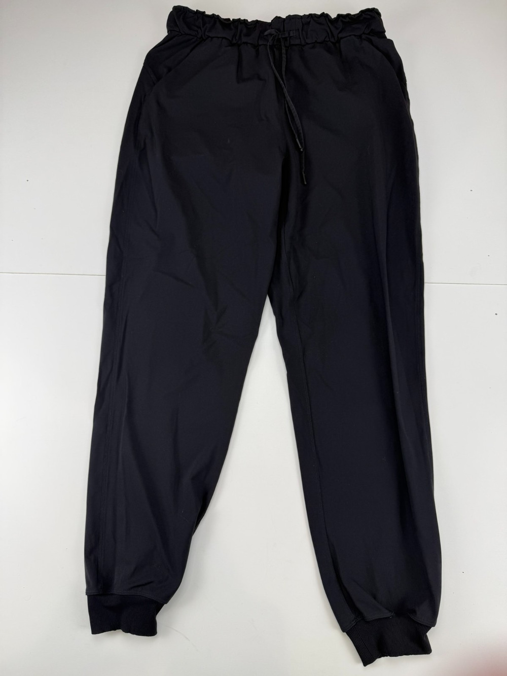 Lululemon Stretch High Rise Jogger Womens 8 Black Luxtreme Keep Moving Pants
